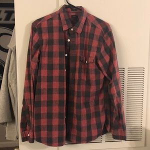 J crew flannel shirt